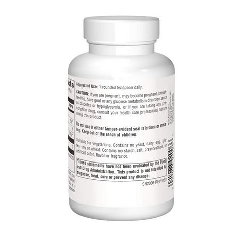 Source Naturals, D-ribose, Powder 100 Grams