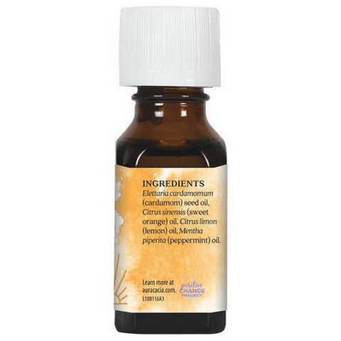 Aura Cacia, Essential Solutions Oil, Pep Talk 0.5 Oz