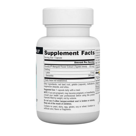 Source Naturals, Lutein, 6 mg, 45 Caps