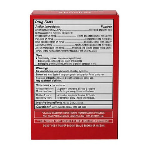 Hylands, Restful Legs, 50 Tabs