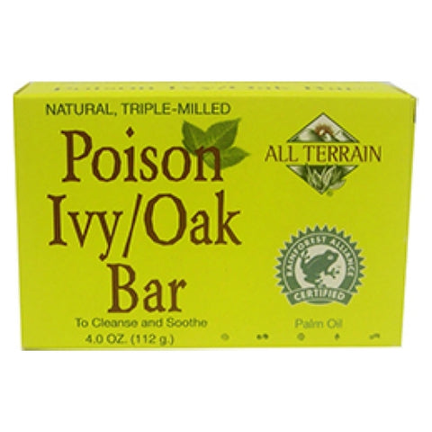All Terrain, Poison Ivy Oak Bar Soap, 4 Oz