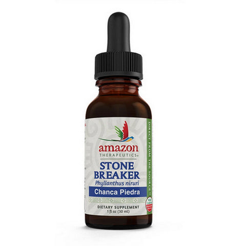 Amazon Therapeutic Laboratories, Stone Breaker Chanca Piedra, Certified Organic 1 Fl Oz