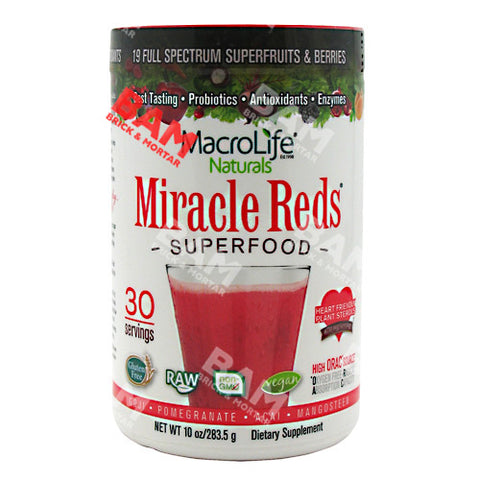 Macrolife Naturals, Miracle Reds, 10 Oz