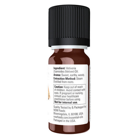 Now Foods, Vetiver Oil, 0.33 Oz