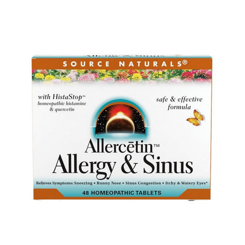 Source Naturals, Allercetin Allergy & Sinus, 48 Tabs