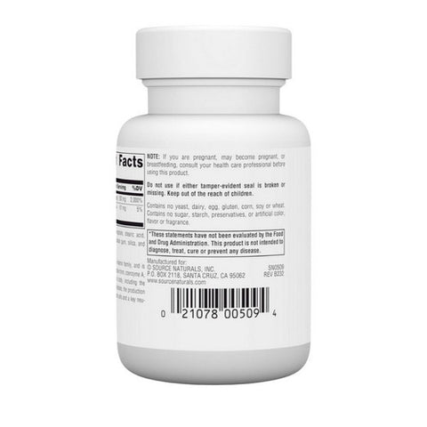 Source Naturals, Pantothenic Acid, 100 mg, 100 Tabs