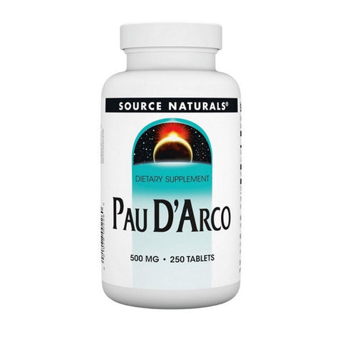 Source Naturals, Pau D&#39;arco, 500 mg, 250 Tabs
