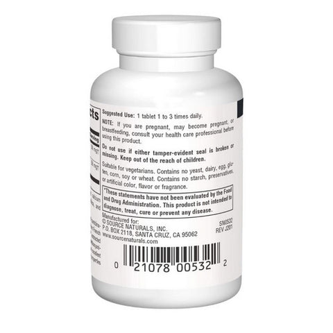 Source Naturals, Pycnogenol and Grape Seed Extract, 100 30 Tabs