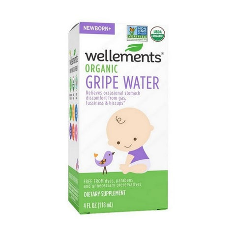 Wellements, Wellements Childrens Gripe Water For Colic, 4 oz