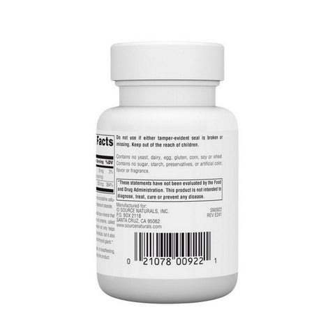 Source Naturals, Selenium Yeast Free, 200 Mcg, 60 Tabs