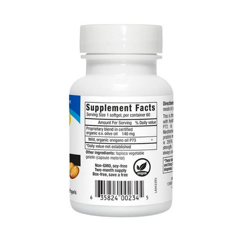 North American Herb & Spice, Super Strength Oreganol, P73 60 GCAP