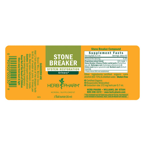 Herb Pharm, Stone Breaker Compound, 1 OZ