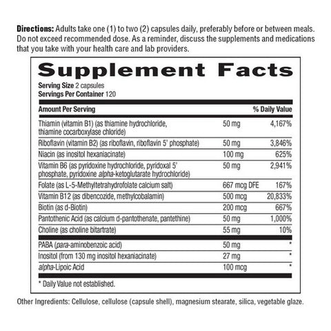 Country Life, Coenzyme B-complex, 240 Caps