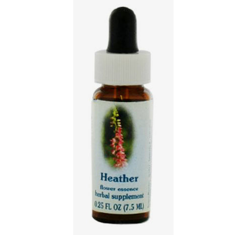 Flower Essence Services, Heather Dropper, 0.25 oz