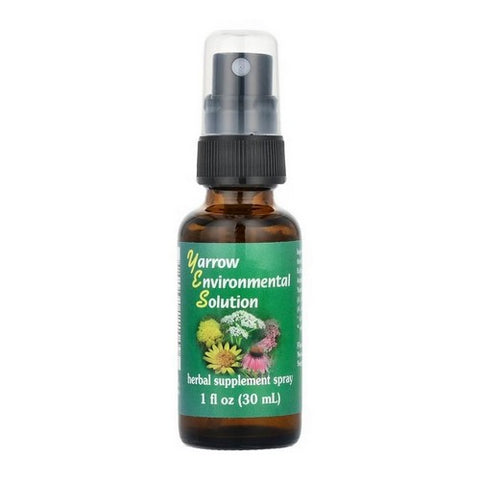 Flower Essence Services, Yarrow Environmental Solution, Spray 1 oz