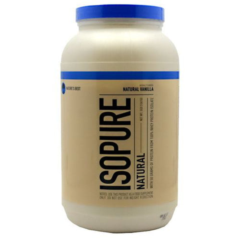 Nature's Best, Isopure Natural Low Carb, Vanilla 3 lb