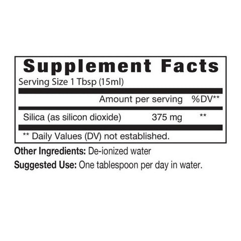 Eidon Ionic Minerals, Silica, 18 oz