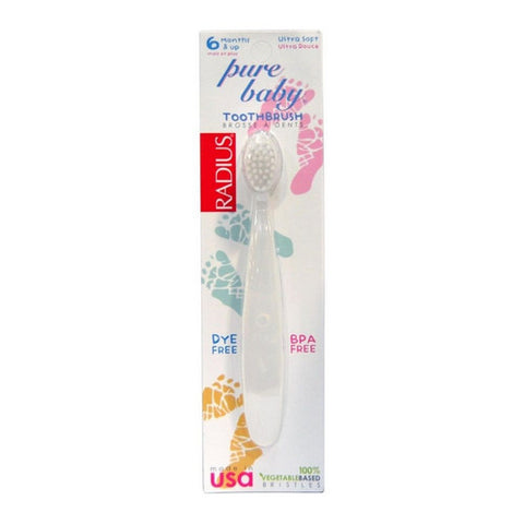 Radius Toothbrushes, Toothbrush, Pure Baby Each
