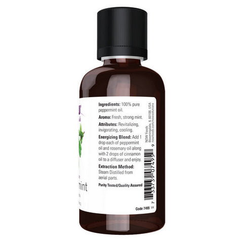 Now Foods, Peppermint Oil, 2 oz