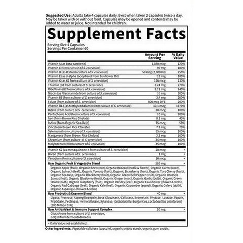 Garden of Life, Vitamin Code, Women's Formula 240 Caps