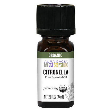 Aura Cacia, Essential Oil, Citronella 0.25 oz