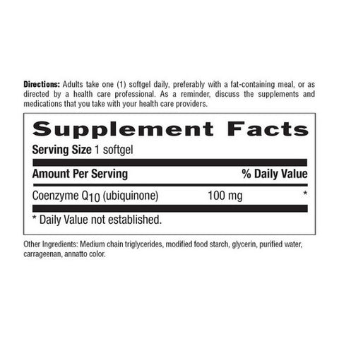 Country Life, CoQ10, 100mg, 120 softgels