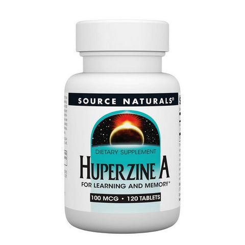 Source Naturals, Huperzine A, 100 MCG, 120 tabs