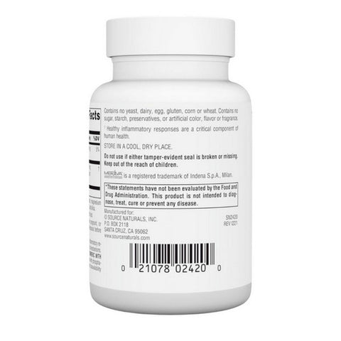 Source Naturals, Turmeric With Meriva, 60 tabs