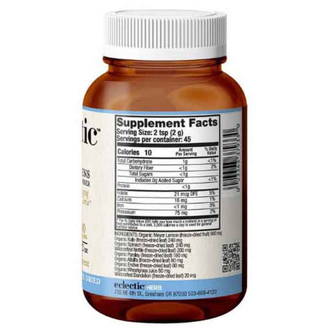 Eclectic Herb, Lemon Greens, 90 gm