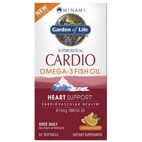 Minami Nutrition, Minami Cardio, Orange Flavor 60 softgel