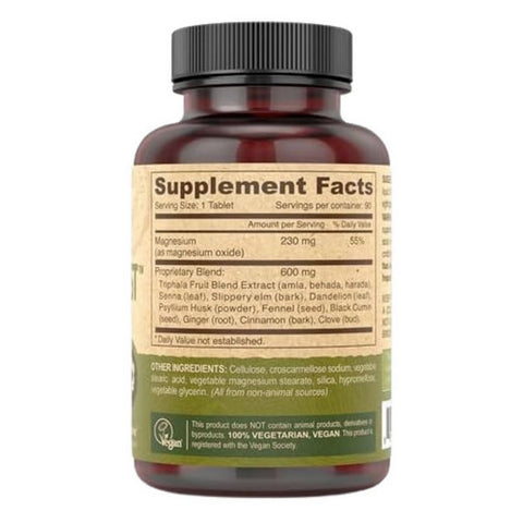 Deva Vegan Vitamins, Vegan Colon Assist, 90 TAB