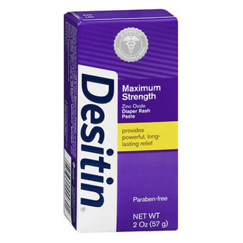 Desitin, Maximum Strength Original Diaper Rash Paste, 2 Oz