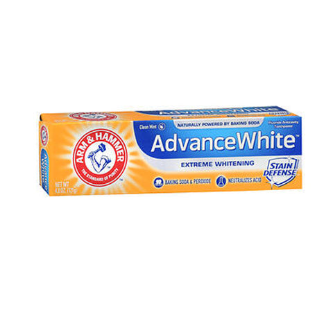 Arm & Hammer, Advance White Fluoride Toothpaste, Baking Soda And Peroxide 4.3 oz