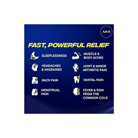 Advil, Pm Pain Reliever Nighttime Sleep-Aid, 20 Caps
