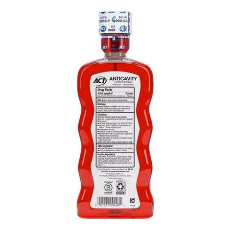 Act, Anticavity Fluoride Mouthwash Cinnamon, 18 Oz