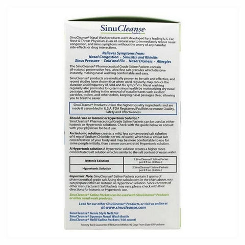 Sinucleanse, Saline Refills, 60 each